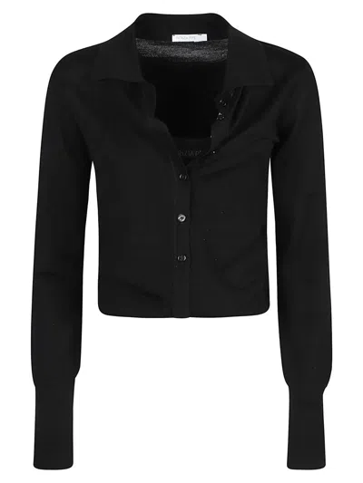 Patrizia Pepe Sweater In Black