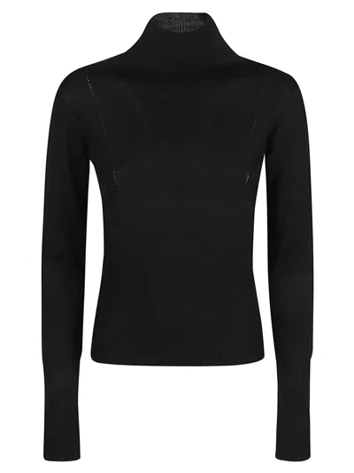 Patrizia Pepe Sweater In Black