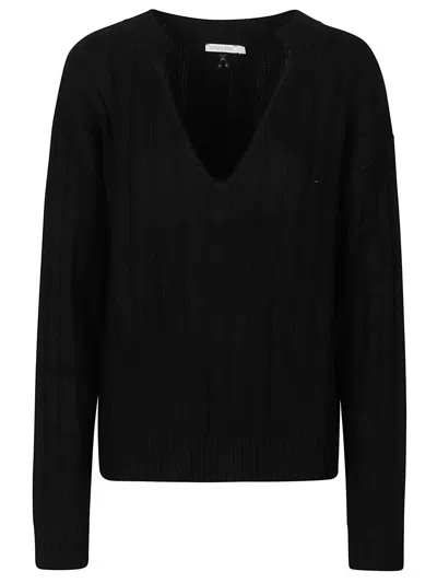 Patrizia Pepe Sweater In Black