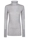 Patrizia Pepe Sweater In Grigio Melange`