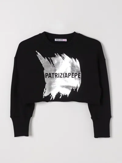 Patrizia Pepe Sweater  Kids Color Black In Schwarz