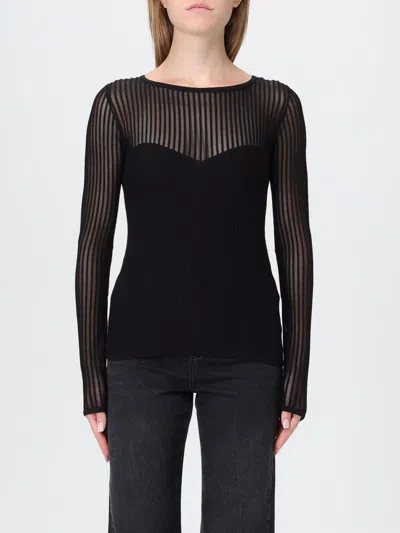 PATRIZIA PEPE SWEATER PATRIZIA PEPE WOMAN COLOR BLACK,H29242002