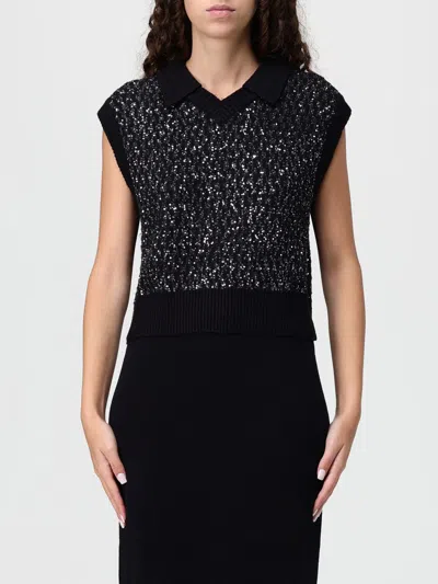 PATRIZIA PEPE WAISTCOAT PATRIZIA PEPE WOMAN COLOR BLACK,435793002