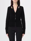 Patrizia Pepe Sweater  Woman Color Black In Black