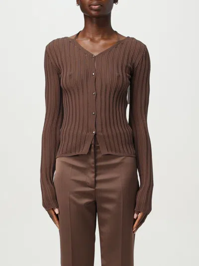 Patrizia Pepe Sweater  Woman Color Brown