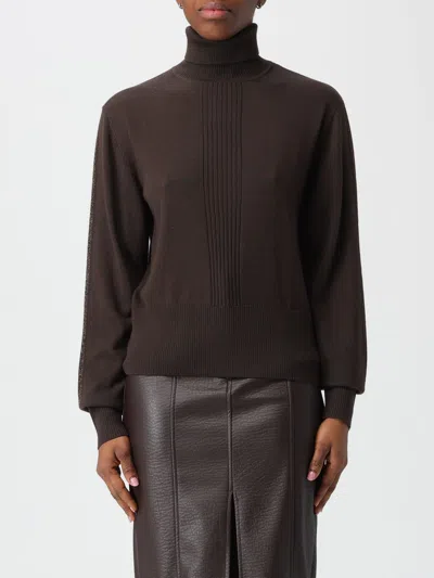 Patrizia Pepe Sweater  Woman Color Brown