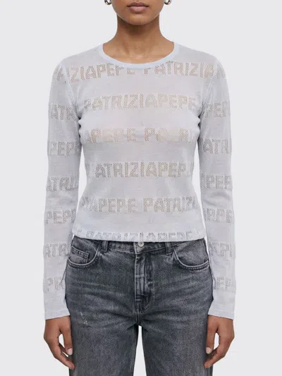 Patrizia Pepe Sweater  Woman Color Grey In Gray