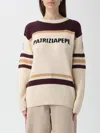 Patrizia Pepe Logo-detail Sweater In Neutral