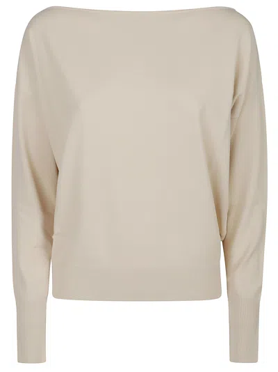 Patrizia Pepe Sweater In Neutral