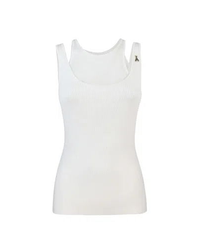 Patrizia Pepe Sweater In White
