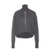Patrizia Pepe Logo-embossed Sweater In Grey