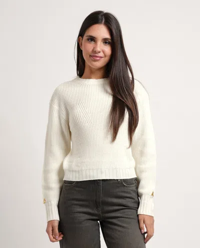 Patrizia Pepe Sweaters In Neutral