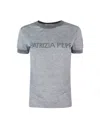 Patrizia Pepe T-shirt In Maglia Essential Grigia In S706