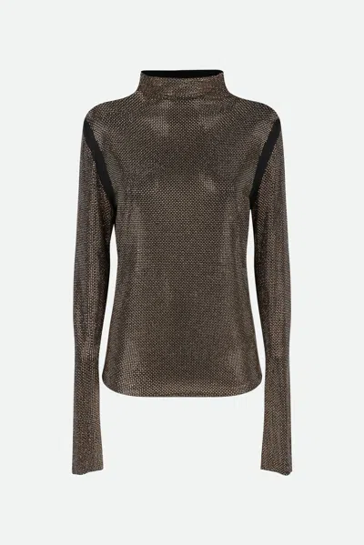 Patrizia Pepe T-shirt Nera In Nero