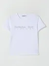 Patrizia Pepe T-shirt  Kinder Farbe Weiss