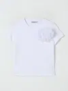 Patrizia Pepe T-shirt  Kinder Farbe Weiss