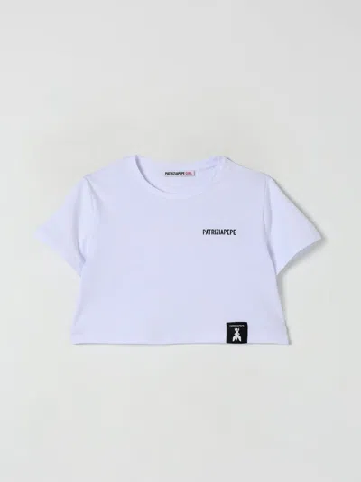 Patrizia Pepe Kids' T-shirt  Kinder Farbe Weiss