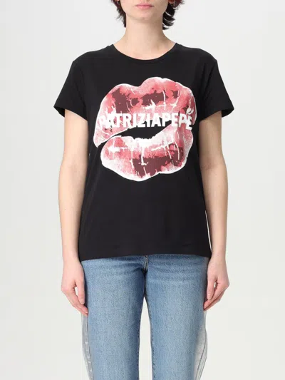 Patrizia Pepe T-shirt  Woman Color Black