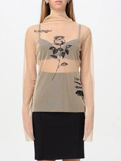 Patrizia Pepe T-shirt  Woman Color Nude