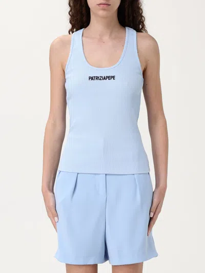 Patrizia Pepe Sweater  Woman Color Sky Blue
