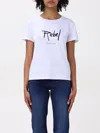 Patrizia Pepe T-shirt  Woman Color White In White