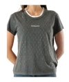 Patrizia Pepe T-shirt With Vintage Effect Studs In Black
