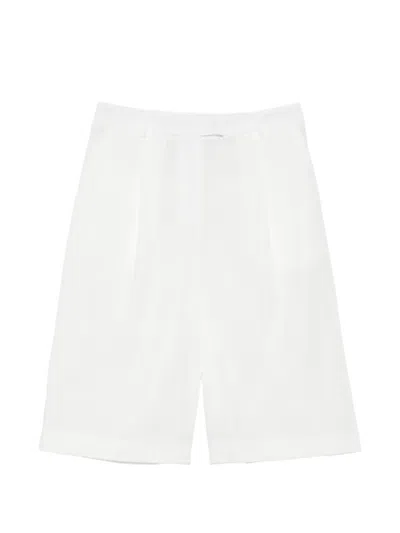Patrizia Pepe Tailored Shorts In White