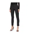 Patrizia Pepe Tailored Slim-fit Trousers In Black