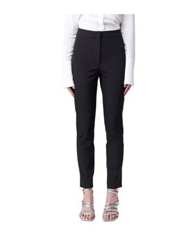 Patrizia Pepe Tailored Trousers In Black
