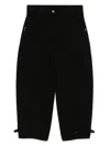 Patrizia Pepe Tapered Jeans In Black