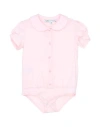Patrizia Pepe Toddler Girl Bodysuit Pink Size 6 Cotton, Elastane In Pink