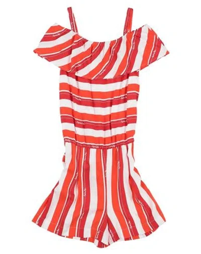 Patrizia Pepe Babies'  Toddler Girl Jumpsuit Red Size 6 Viscose