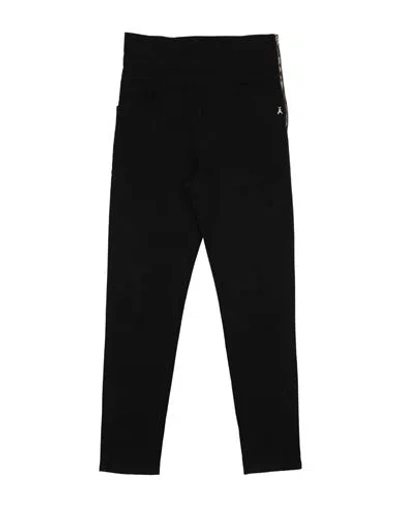 Patrizia Pepe Babies'  Toddler Girl Pants Black Size 6 Cotton, Elastane