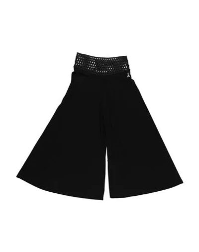 Patrizia Pepe Babies'  Toddler Girl Pants Black Size 6 Viscose