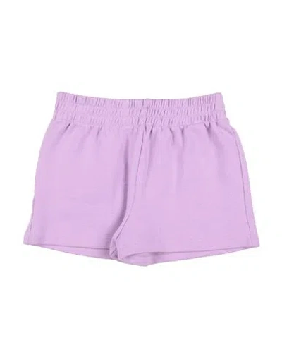 Patrizia Pepe Babies'  Toddler Girl Shorts & Bermuda Shorts Lilac Size 6 Cotton In Green