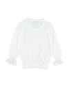 Patrizia Pepe Toddler Girl Top White Size 6 Polyester In White