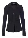 Patrizia Pepe Long Sleeves Top In Negro