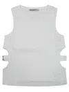 Patrizia Pepe Top Cut Out In White