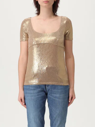 Patrizia Pepe T-shirt  Woman Color Gold