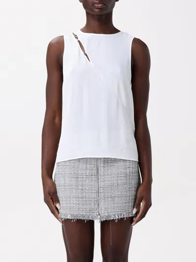 PATRIZIA PEPE TOP PATRIZIA PEPE WOMAN COLOR WHITE,424327001