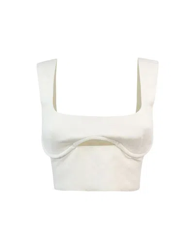 Patrizia Pepe Top In White