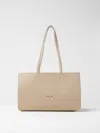 Patrizia Pepe Tote Bags  Woman Color Beige In Beige
