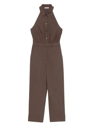 PATRIZIA PEPE POPLIN JUMPSUIT