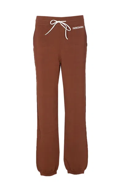 Patrizia Pepe Trousers In Brown