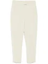 Patrizia Pepe Slim Fit Pants In Modern Be