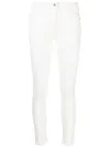 Patrizia Pepe Slim Fit Pants In White
