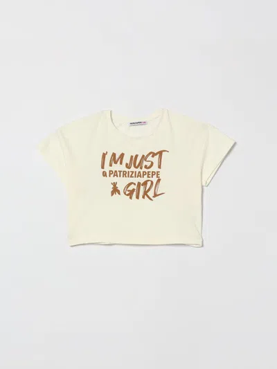 Patrizia Pepe T-shirt Kids In Neutral