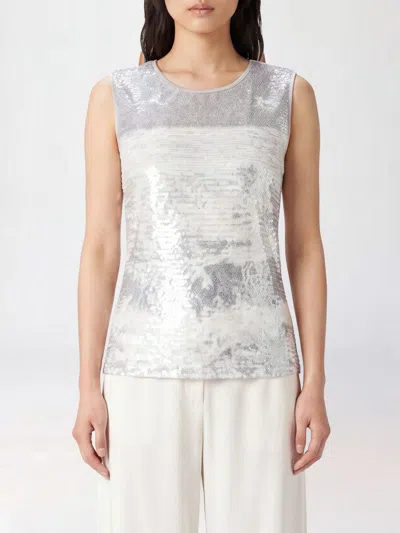 Patrizia Pepe T-shirt Woman Color Gnawed Blue