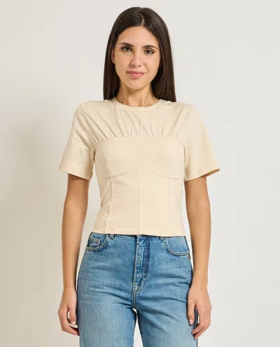 Patrizia Pepe T-shirts And Polos In Neutral