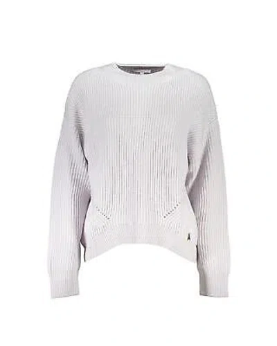 Pre-owned Patrizia Pepe Turtleneck Jumper With Contrast Details - Jumpers - Grey In Grey